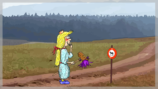 Wie sag' ich's meinem Pferd - Prinzessin auf Steckenpferd