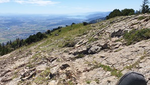 Hasenmatt - Blick zum Bielersee, dem Lac de Neuchâtel und dem Lac de Morat